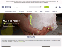 Tablet Screenshot of ice-pigging.com
